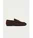 Alohas Aven Suede Brown Leather Loafers