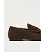 Alohas Aven Suede Brown Leather Loafers