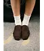 Alohas Aven Suede Brown Leather Loafers