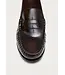 Alohas Rivet Vintage Effect Leather Loafer