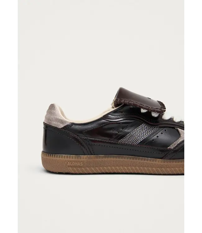 Alohas Club Brushed Leather Sneakers