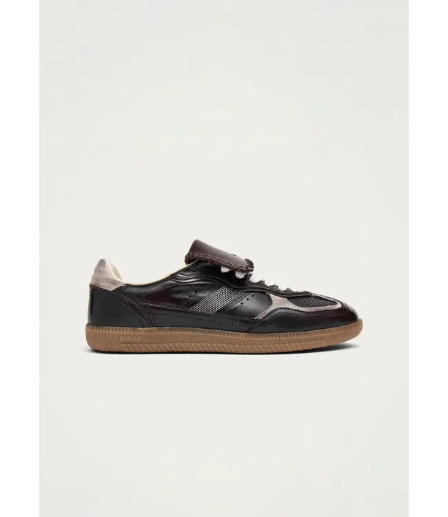 Alohas Club Brushed Leather Sneakers