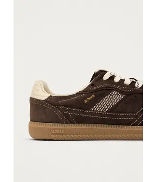 Alohas Rife Leather Sneakers Chocolate