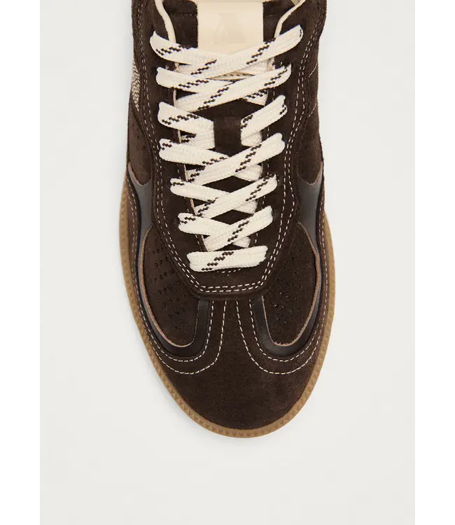 Alohas Rife Leather Sneakers Chocolate