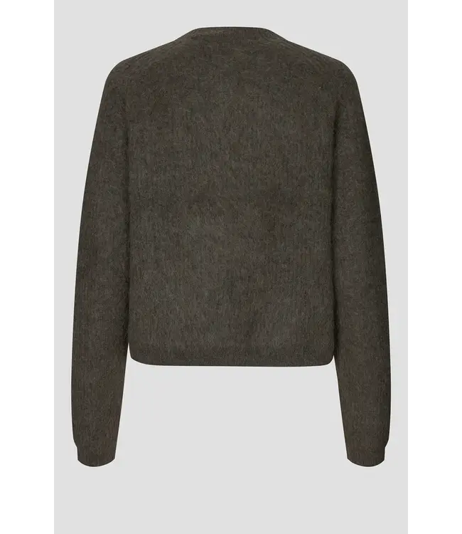 Second Female Andrea Knit Rib Ls Cardigan