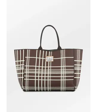 Beck Söndergard Grid Josie Bag Hot Fudge Brown