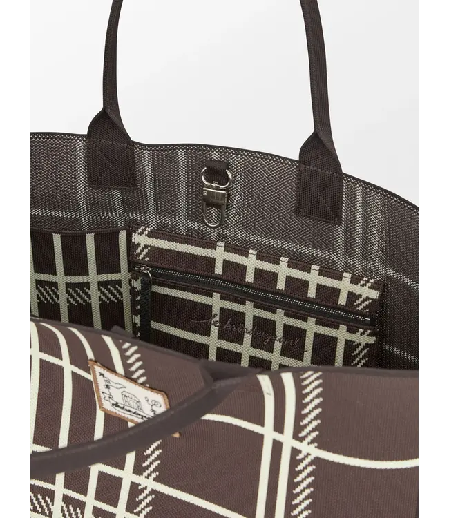 Beck Söndergard Grid Josie Bag Hot Fudge Brown
