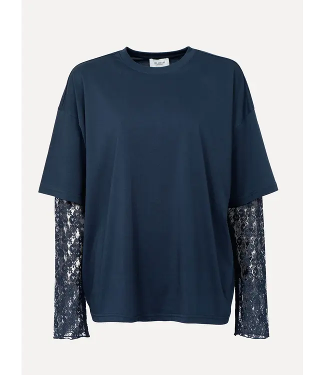 Les Soeurs Leonardo T-shirt Navy