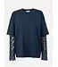 Les Soeurs Leonardo T-shirt Navy