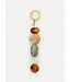 Les Soeurs Bag Charm Mixed Stones