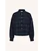 By Bar Sarah Short Green Check Blouse