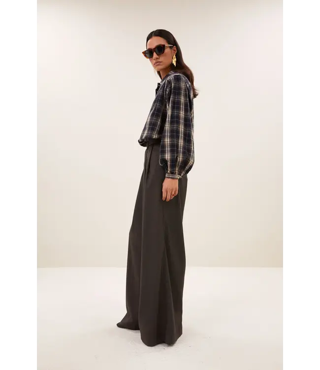 By Bar Jagger Check Blouse