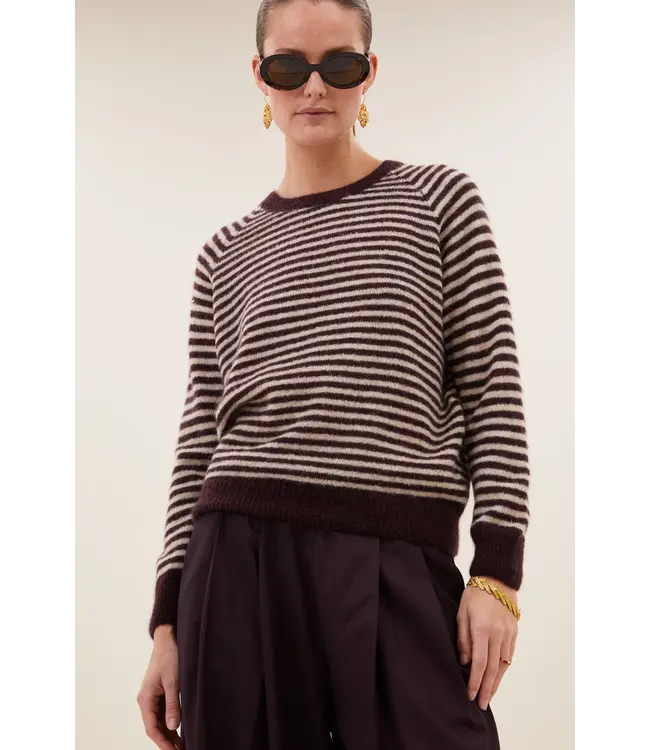 By Bar Sally Stripe Pullover