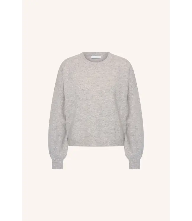 By Bar Sammie Pull Round Neck Grey Melange
