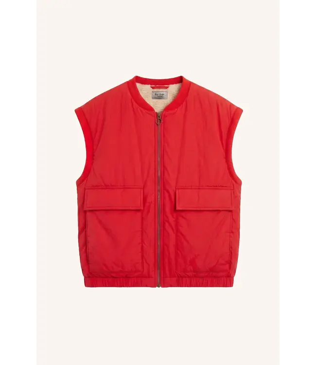 By Bar Gio Sleeveless Jacket Poppy Red