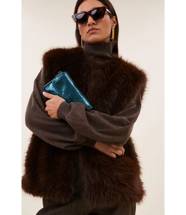 By Bar Mona Faux Fur Gilet