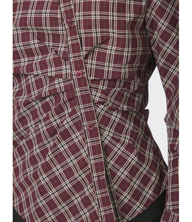 Neo Noir Neoella Medium Check Shirt