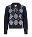 Neo Noir Julina Check Knit