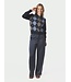 Neo Noir Julina Check Knit
