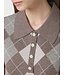 Neo Noir Gia Check Knit