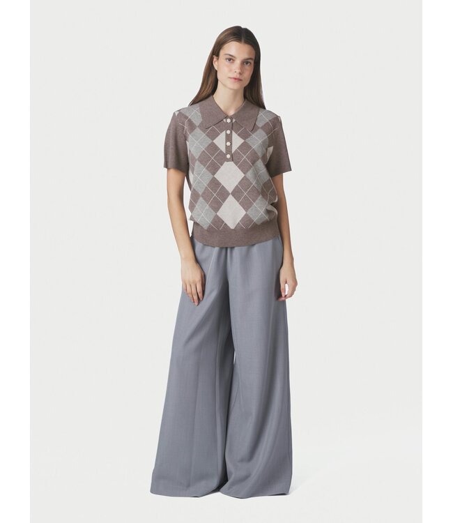 Neo Noir Gia Check Knit