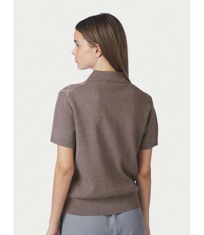 Neo Noir Gia Check Knit