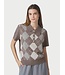 Neo Noir Gia Check Knit