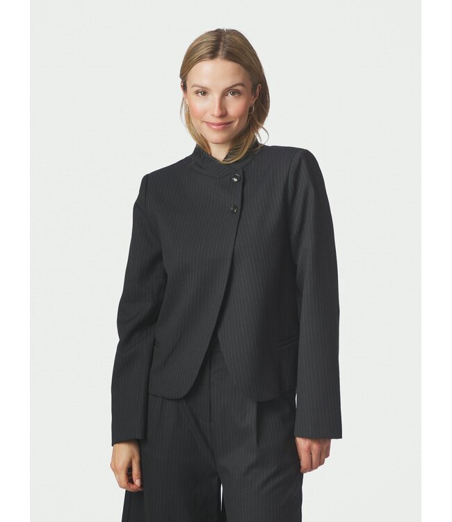 Neo Noir Tiria Slim Pinstripe Blazer