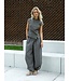 Neo Noir Roxane Balloon Checked Pants