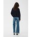 Gestuz Sara Hw Wide Jeans Washed Denim