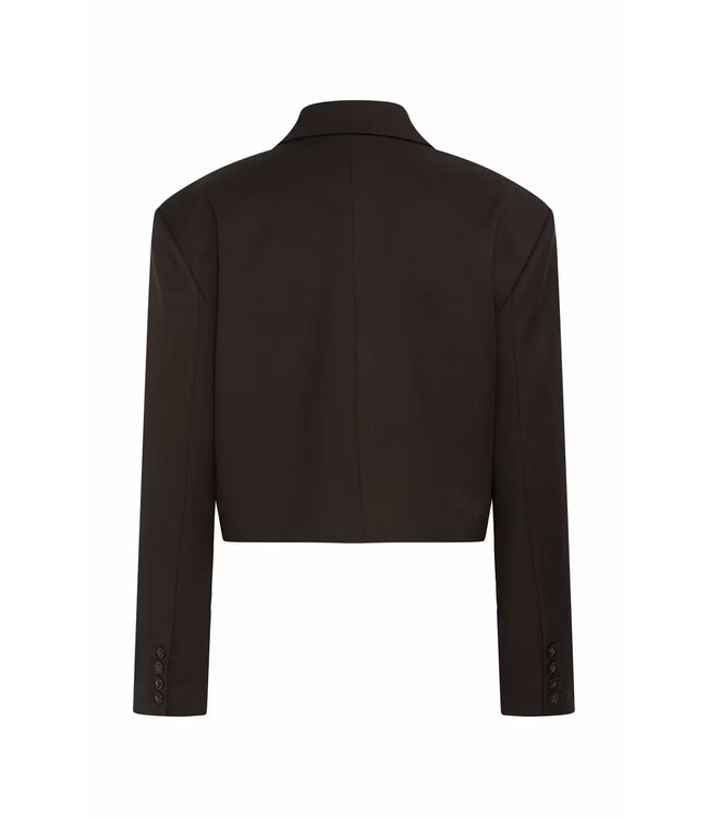 Gestuz Paula Short Blazer Ganache