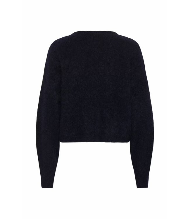 Gestuz Debbie V Cardigan Navy Melange