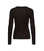 Gestuz Ninia Ls Wool Roundneck Chocolate