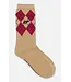 Baum Und Pferdgarten Ling Sock Navy Red Check