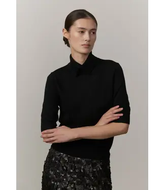 Herskind Perry Knit Blouse Black