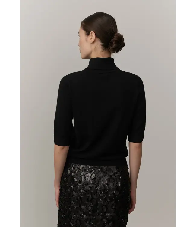 Herskind Perry Knit Blouse Black