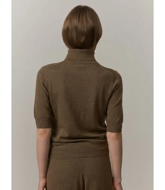 Herskind Perry Knit Blouse Khaki