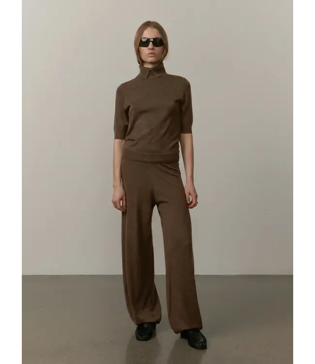 Herskind Perry Knit Blouse Khaki