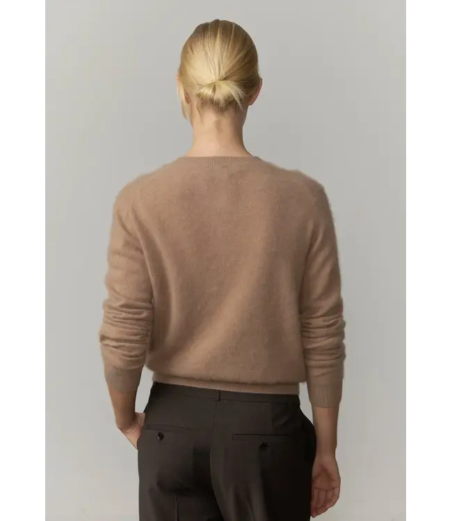 Herskind Roselle Knit Cardigan Croissant