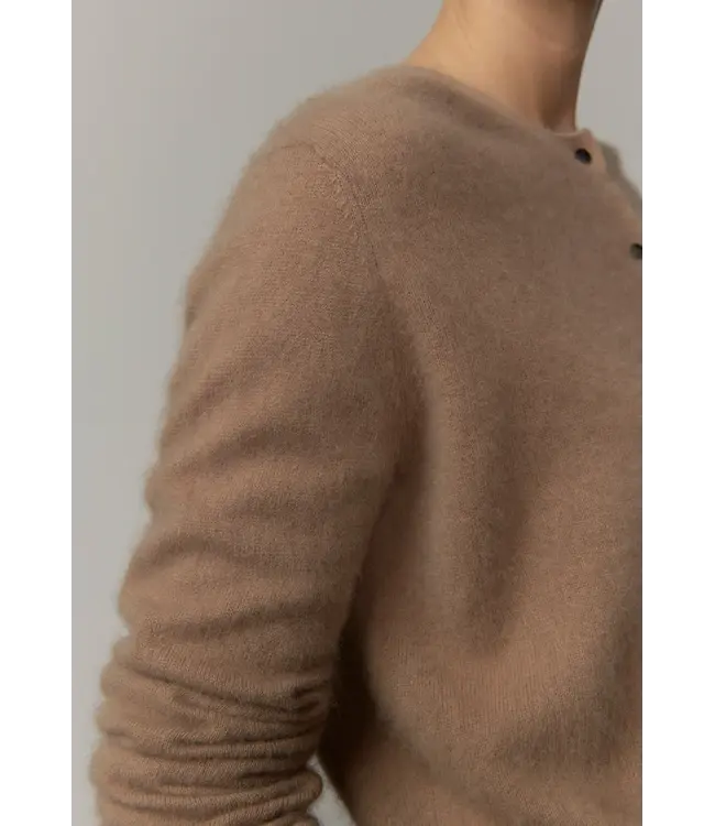 Herskind Roselle Knit Cardigan Croissant