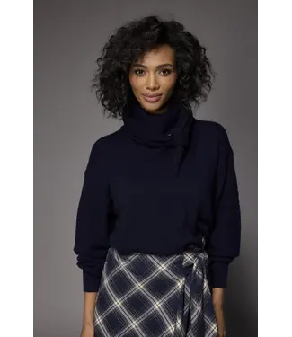 Lalotti Tini Triangle Scarf Navy