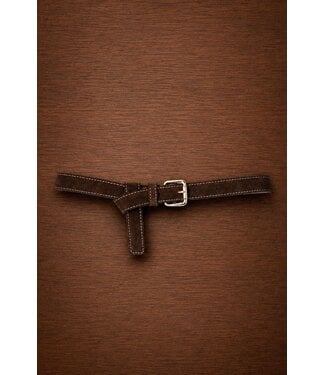 Lalotti Ruth Suede Belt Brown