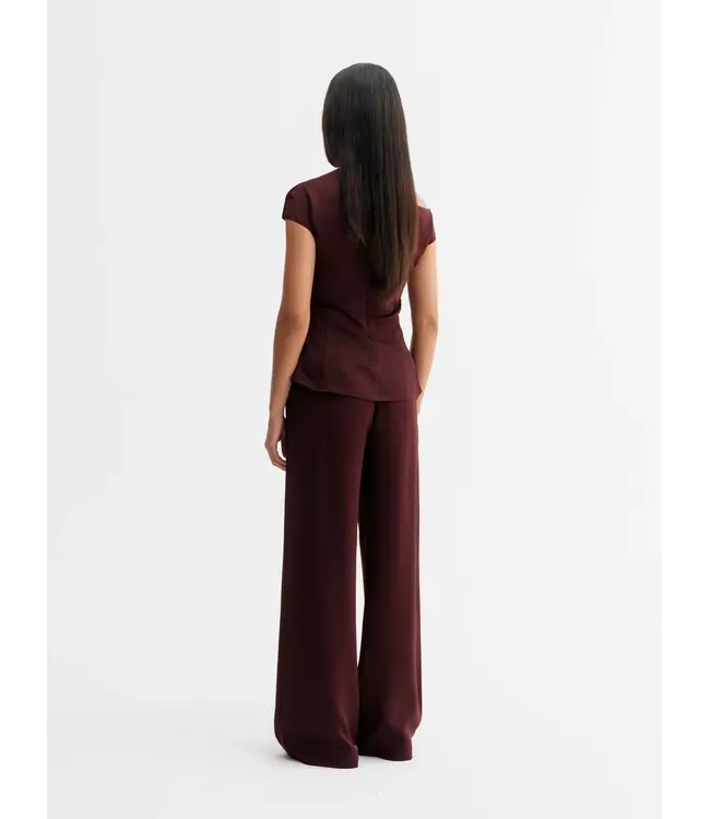 Ahlvar Mila Trousers Burgundy