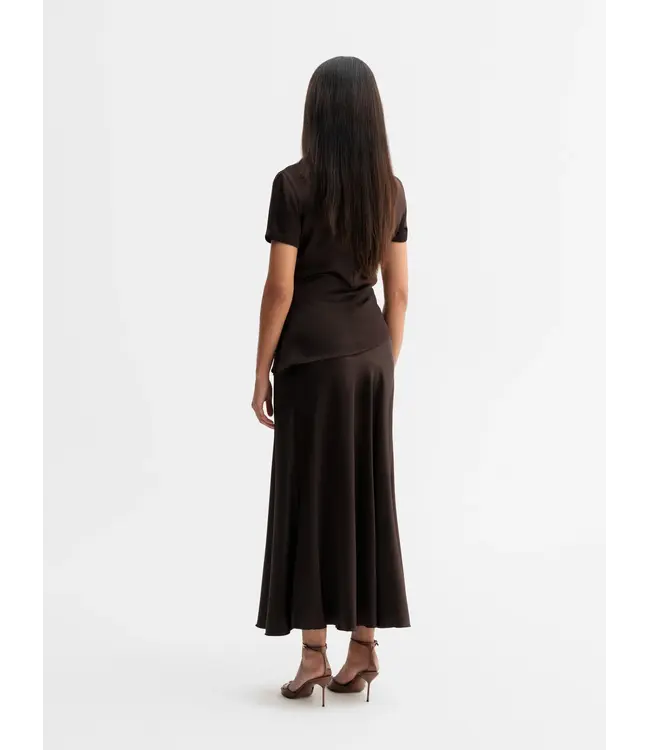 Ahlvar Hadi Satin Skirt