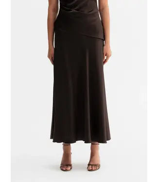Ahlvar Hadi Satin Skirt