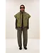 By Bar Franky Sleeveless Jacket Olive