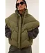 By Bar Franky Sleeveless Jacket Olive