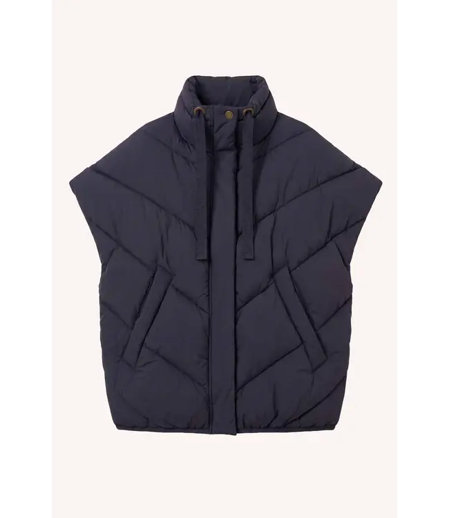 By Bar Franky SleevelessJacket Midnight