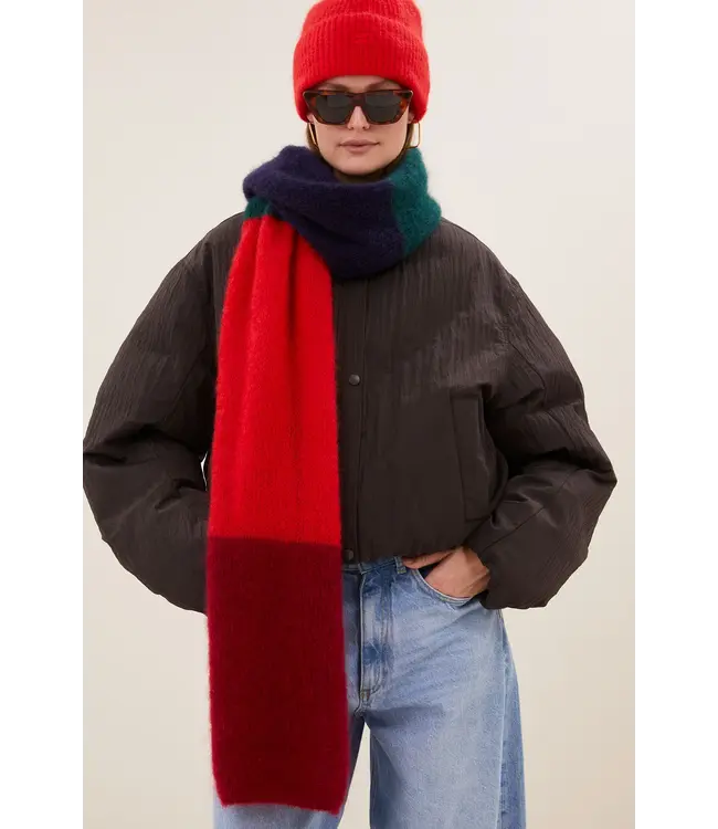 By Bar Leah Striped Scarf
