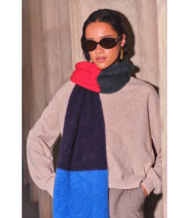 By Bar Leah Striped Scarf